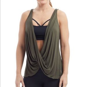 Balance Collection Reversible Drape-Detail Tank